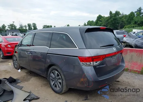 2015 Honda Odyssey Touring/Touring Elite z USA, uszkodzony, nr VIN 5FNRL5H99FB009627
